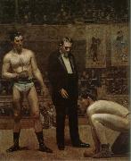 Thomas Eakins Prizefights oil on canvas
